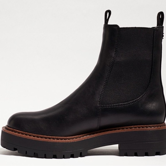 Sam Edelman - Laguna Chelsea Boot, Black Leather, size 7.5, NWOT/NWOB - Picture 5 of 16